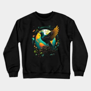 Umbrellabird Earth Day Crewneck Sweatshirt